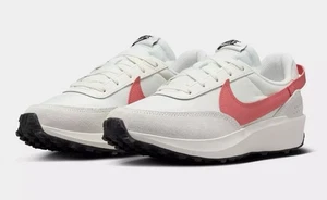 Nike Waffle Debut Sail/Rosa Informal Tenis Mujer Zapatos Talla 6 DH9523-108 Nuevo - Imagen 1 de 6