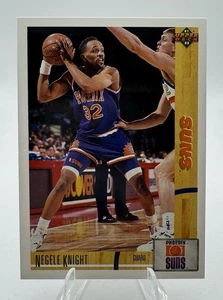 1991 Upper Deck #193 Negele Knight RC Phoenix Suns - Bild 1 von 2