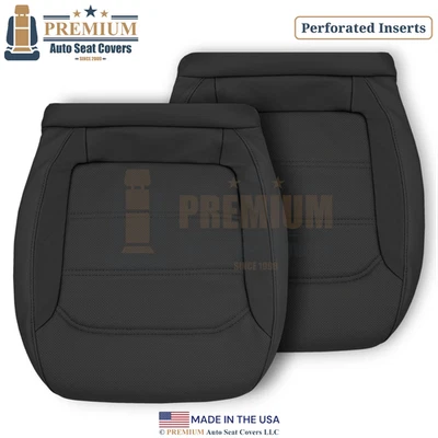 Para Volkswagen Passat 2010-2020 cuero perfecto Fundas de repuesto inferiores negras Foto 1 de 4