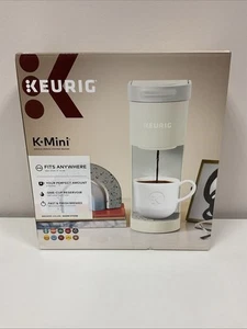 Keurig K-Mini Single-Serve Coffee Maker Warm Stone - Brand New In Box White G89 - Picture 1 of 7