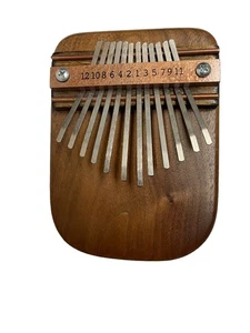 Mountain Melodies Kalimba 12 Tasten DAUMENKLAVIER Walnussholz hochwertiges Instrument - Bild 1 von 6