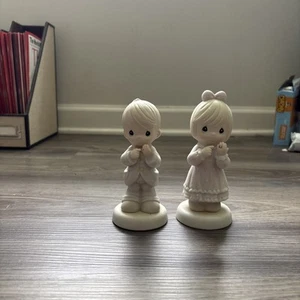 Pair of MINT 1993 Precious Moments I Still Do 531006 & 530999 Husband & Wife 💕 - Picture 1 of 3