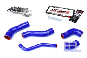 HPS Reinforced Silicone Intercooler Hose Kit For 13-17 Veloster 1.6L Turbo Blue - Picture 1 of 4