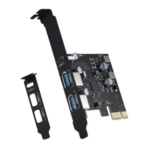 3 port USB 3.0 PCIE Expansion Card with 18W Fast Charging for Desktop PC - Afbeelding 1 van 8