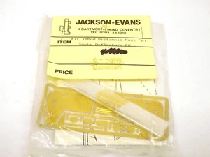 Brass Smoke Deflectors For Post '81 Britannia Locomotive 1AMod (OO Gauge) O72 - Foto 1 di 1