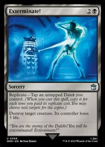 1x - Exterminate! - Universe Beyond: Doctor Who - UC NM MTG - Picture 1 of 1