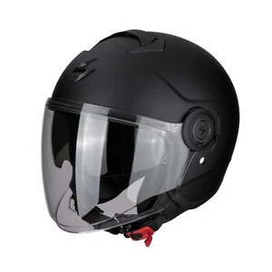 Casco De Moto Scooter Jet SCORPION EXO CITY Sólido Blk2 Negro Mate Talla M - Imagen 1 de 1