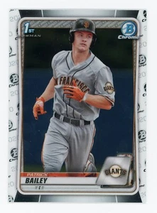 2020 Bowman Draft Chrome #BD-146 Patrick Bailey - Giants Prospect - Picture 1 of 2
