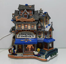 Lemax Village Collection "Sutton's Folk Art and Crafts" Lighted Building