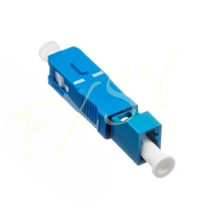 SC/UPC Male to LC/UPC Female SM OS2 Hybrid Fiber Optical Converter Fiber Adapter - Picture 1 of 5