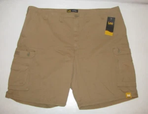 NEW Mens Lee Wyoming Cargo Shorts. Size 50 Bourbon (Brown). 10 1/2" Inseam. - Picture 1 of 2