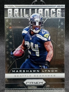 2013 Prizm Brilliance Insert - Marshawn Lynch #4 Seattle Seahawks - Bild 1 von 2