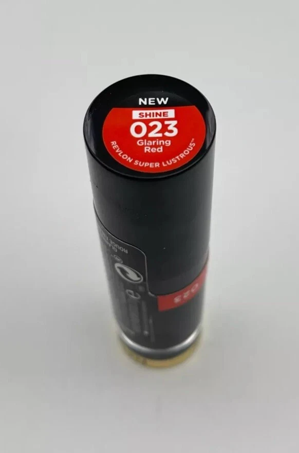 REVLON SUPER LUSTROUS GLASS SHINE LIPSTICK ~ #023 GLARING RED ~ NEW & SEALED - Image 1 of 1