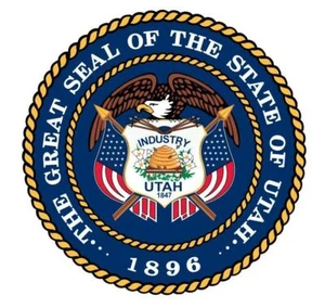 Seal of the State of Utah Sticker Decal R7390 - Picture 1 of 1