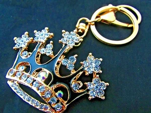 Prinzessin Diadem Krone Königin Schlüsselanhänger Handtasche Anhänger Weihnachten Strumpf - Bild 1 von 9