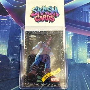 Galactus 2025 Topps Chrome Marvel #150 Spider Web Refractor  124/399 - Bild 1 von 2