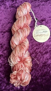 Lucci Cinderella  Nylon Ribbon Yarn Rose Color 2 - Picture 1 of 6