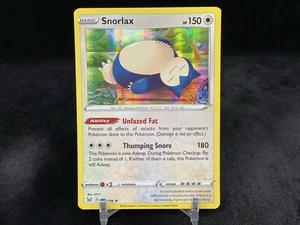 SNORLAX 143/196 HOLO RARO POKEMON TCG: SWSH11 - ORIGINE PERDUTA NM - Foto 1 di 2