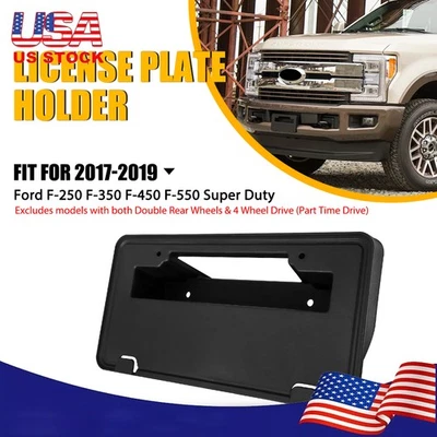 License Plate Bracket For 2017 2018 2019 Ford F-250 F-350 F-450 F-550 Super Duty — 第 1/4 张图片