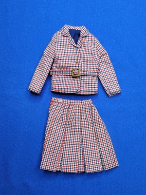 CHAQUETA Y FALDA VINTAGE BARBIE FRANCIE CHECKMATES 1259 Foto 1 de 4