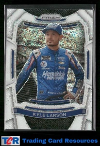 2021 Panini Prizm #4 Kyle Larson White Sparkle Prizm - Picture 1 of 2