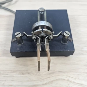 Vintage Bencher Amateurfunk CW Radio Morsecode Schlüssel Iambic Paddel ungetestet - Bild 1 von 9