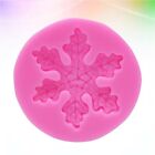  DIY Snowflake Silicone Molds Cake Decorating Tools Baking Mold Candy Dessert