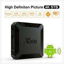 X96q Android 10.0 Smart TV Box dual WIFI BT HDMI 2.0 a 4k Quad Core Media Player