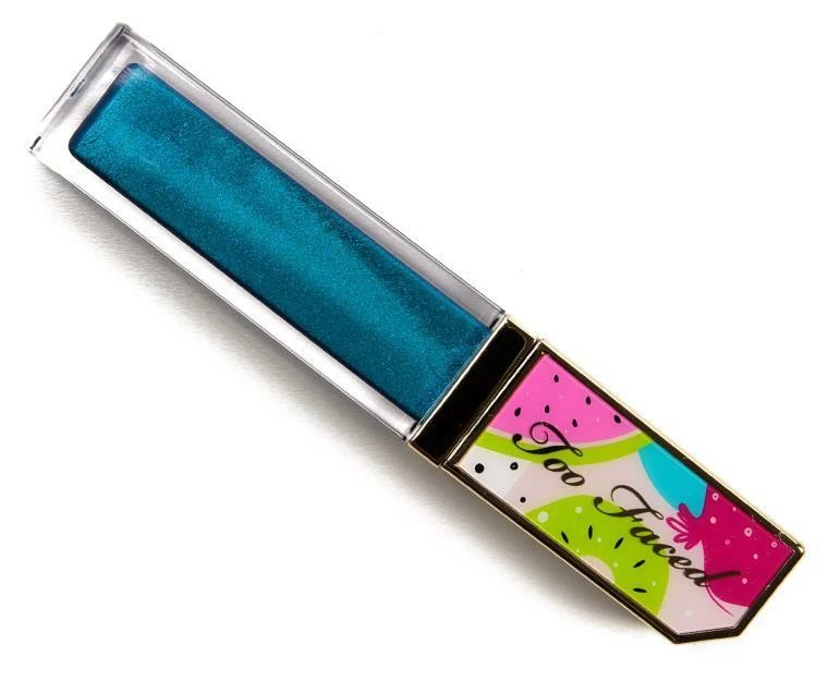 NIB TOO FACED Tutti Frutti Juicy Fruits Comfort Lip Glaze Gloss BLUE YOU AWAY - Image 1 of 1