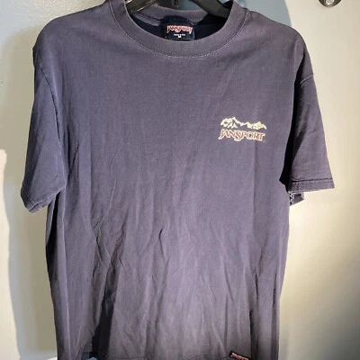 Vintage 90s Men’s Jansport Graphic T Shirt. Size Medium. Double Sided - Image 1 of 4