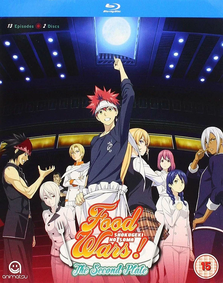 Food Wars Season 2 Episodes 1-13 Region B BLURAY