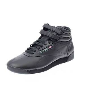 Reebok Freestyle High - Sneakers Alte Nero - Taglia 37 [6.5 US 23.5cm] Scarpe
