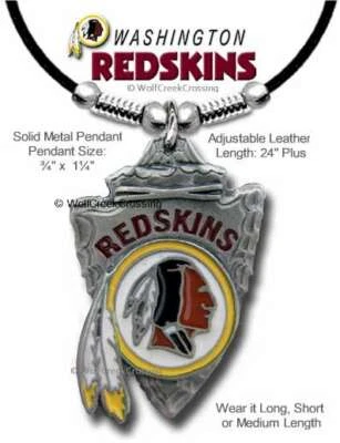 COLLAR WASHINGTON REDSKINS - JOYERÍA DEPORTIVA DE FÚTBOL AMERICANO - NFL ENVÍO GRATUITO #LA' Foto 1 de 4