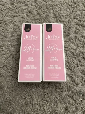 Paquete de 2 pegamento de uñas sólido gel 30 g acrílico y gel suave puntas de uñas Jofay 28+ pegamento de día Foto 1 de 4