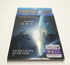Gravity (Blu ray) + DVD , W/Slipcover, No Digital - Picture 1 of 3