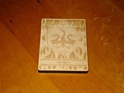 Blackfyre Wood 1st Token A Game of Thrones LCG 2018 Champion Tournament Kit OP - Image 1 of 2