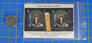 Warhammer 40k Battle Sisters Standard Flag Banner Sticker 1997 98520108002 OOP - Bild 1 von 1