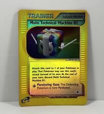 Multi Technical Machine 01 144/165 Reverse Holo Expedition Pokémon Card - MP