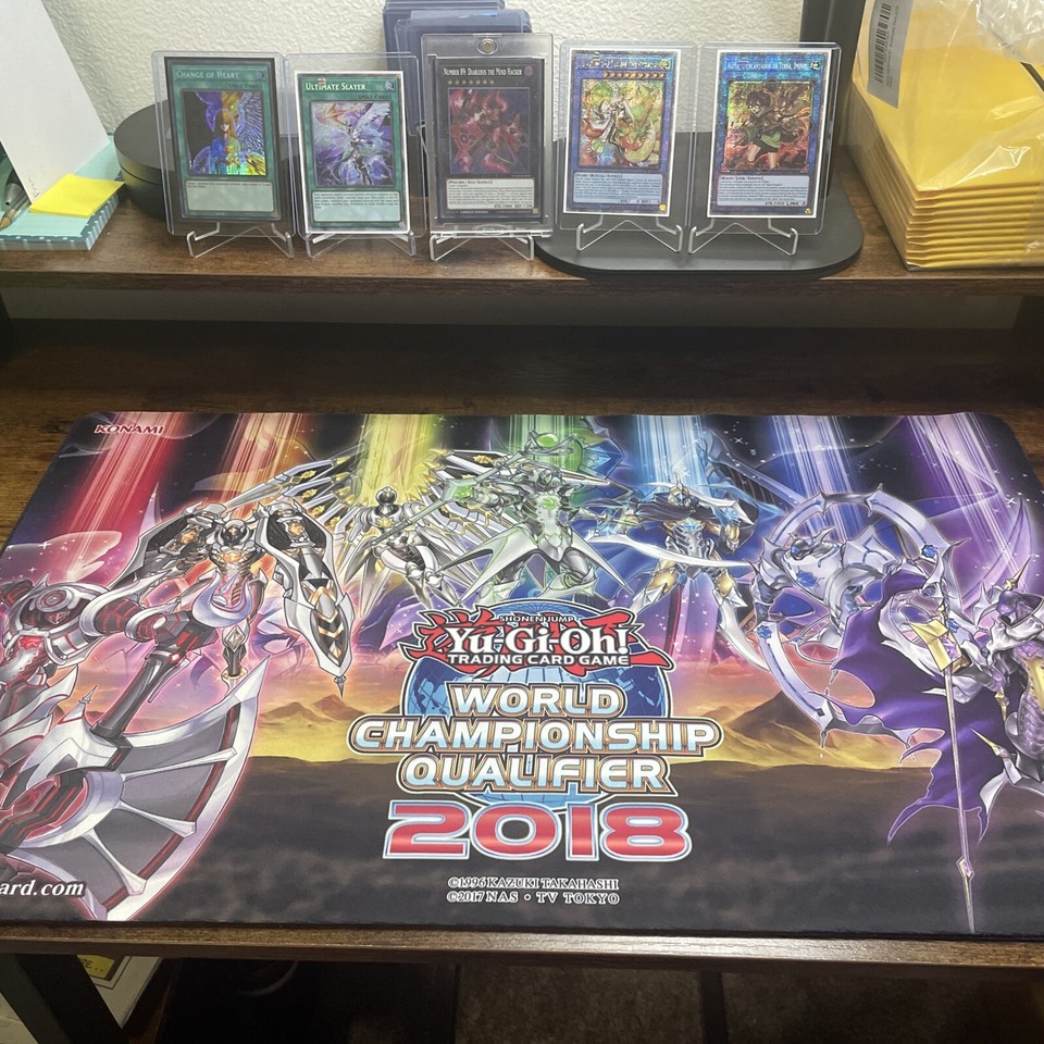 Official Yu-Gi-Oh! TRADING CARD GAME (TCG) - 2018 World Championship  Qualifier Participation mat