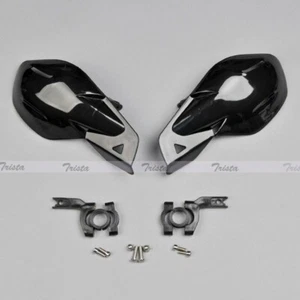 Black Motorcycle Motocross Bike ATV 7/8" Handlebar Hand Guards Handguards #JP2 - Picture 1 of 5