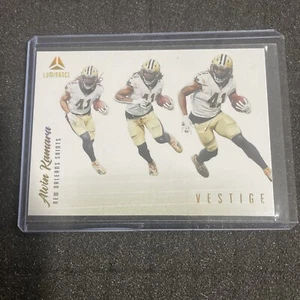 2022 Panini Luminance Vestige Alvin Kamara #VST-AKA - Foto 1 di 2
