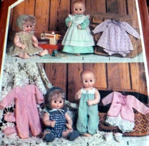 *GRAN COLECCIÓN AÑOS 60 17""-18"" ROPA MUÑECA PATRÓN DE COSTURA - Imagen 1 de 1