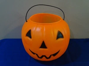 MOLDE DE SOPLADO PLÁSTICO ESPUMA GENERAL GATO CALABAZA O LINTERNA HALLOWEEN CUBO DE DULCES H6 - Imagen 1 de 2