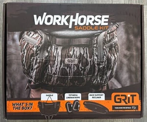 Tethrd Grit Regular Saddle Mossy Oak Bottomland New - Picture 1 of 2