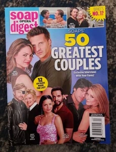 soap OPERA digest Magazine 2024 SOAPS' 50 GREATEST COUPLES Exclusive Interviews - Picture 1 of 1