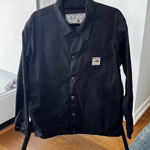 Concept Racer BLACK WORK OVERSHIRT Size L - Picture 1 of 7