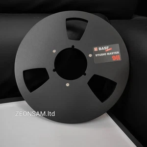 1 Stück 10,5" BASF 1/4" leere Tonbandspulen für Tonbandgeräte (schwarz) - Bild 1 von 5