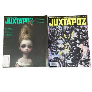 Juxtapoz Magazine Lot of 2 Issues May 2013 & June 2014 Art Culture Design - Bild 1 von 8