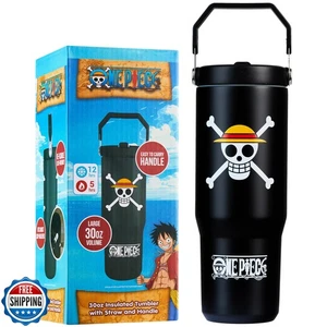 Get Trend One Piece Tumbler with Straw 30oz Kids Teens Insulated Cup with Lid - Picture 1 of 5