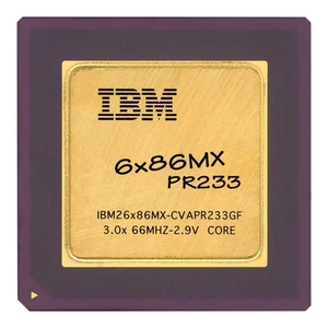 Processor IBM 6x86 Socket 7 200MHz 64KB L1 26x86MX-CVAPR233GF - Picture 1 of 1
